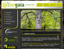 Tablet Screenshot of lurgaia.org